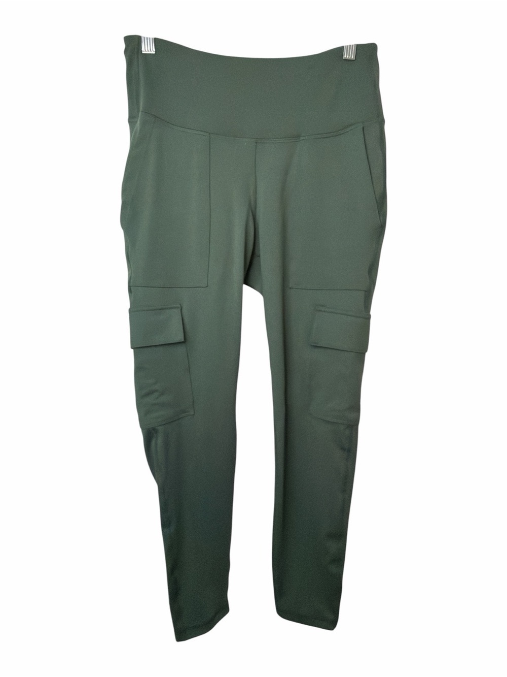 Old Navy Active Olive Green High Rise Cargo Jogger Leggings